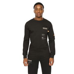Duck and Cover Mens Applewood Sweatshirt / Black